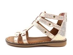 Arauto RAP sandal whisper gold with velcro and zip